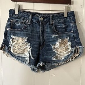 American Eagle Hi Rise Festival Short